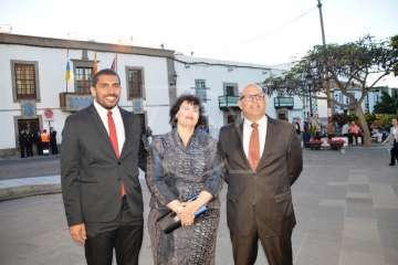 Misa y procesión de San Juan Bautista por el casco antiguo de Telde (Foto TA)